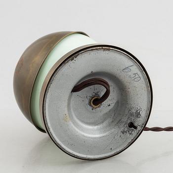 A functionalist style table lamp, Sweden, 1930s.