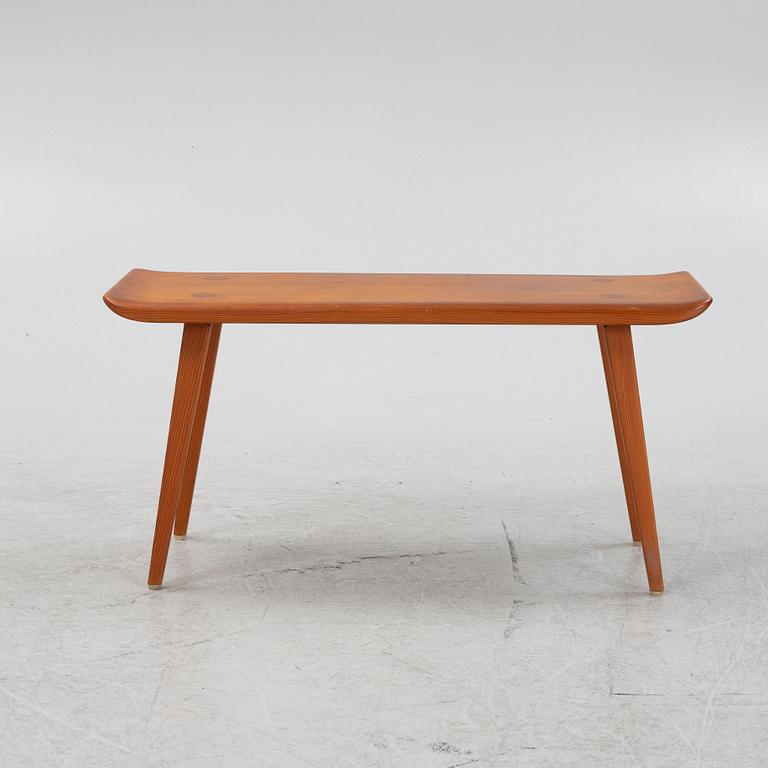 Carl Malmsten, a 'Visingsö' stool, second half of the 20th century.
