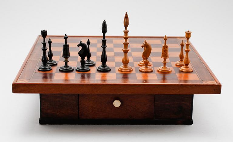 SCHACKSPEL, 1800-/1900-tal.