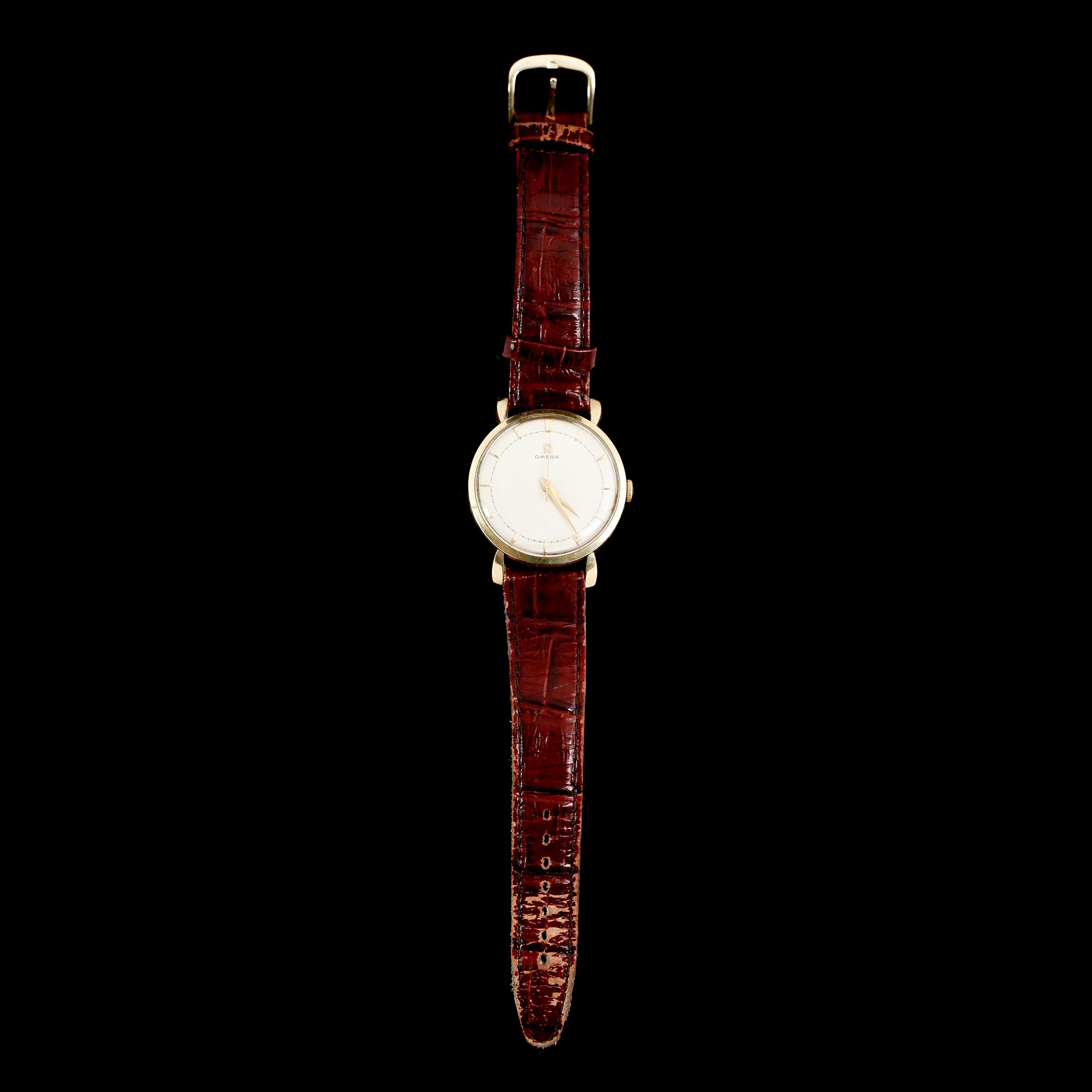 ARMBANDSUR, 14 k guld, Omega, sannolikt 1960-tal.