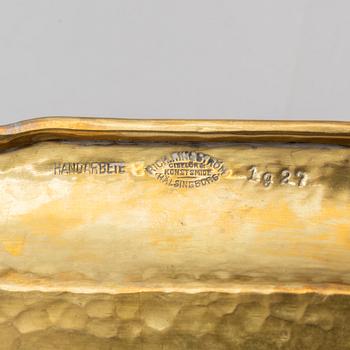 Two trays, including Rich Ringström, Helsingborg 1927.