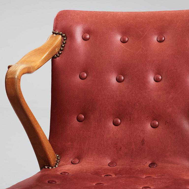 Axel Larsson, karmstolar, fem stycken, Svenska Möbelfabrikerna Bodafors, 1961.