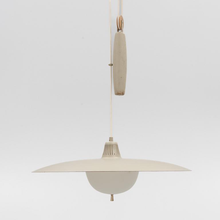 Alf Svensson, a model 'T-6H' ceiling lamp, Bergboms, mid 20th Century.
