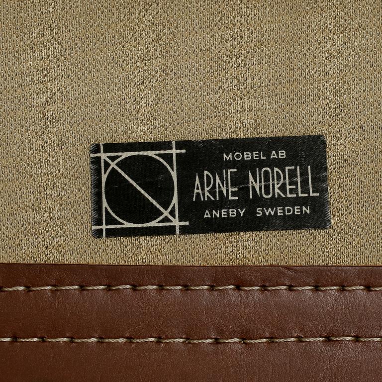 FÅTÖLJER, ett par, "Inca", Arne Norell.