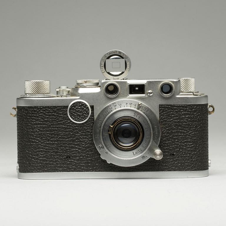 KAMERA, Leica IIf, Nr 799748. Wetzlar, Tyskland, 1956.