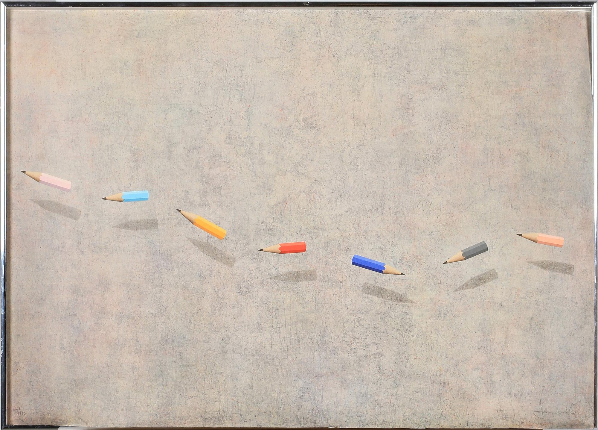 JOHANNES OLSSON, färglitografier, 3 st. Sign och numr.