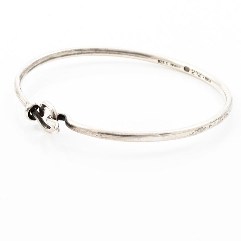 Vivianna Torun Bülow-Hübe, armring, sterlingsilver, Georg Jensen, Danmark.