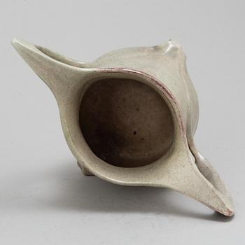 A Höganäs glazed ceramic vase, Jugend, beginning of 20th century.