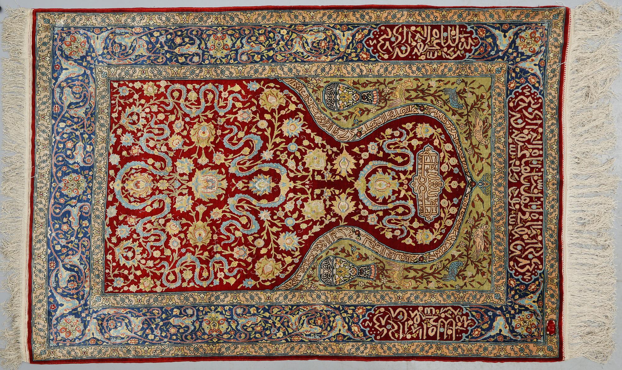 MATTA, Hereke, silke, old, 177 x 118 cm, bär inskription.