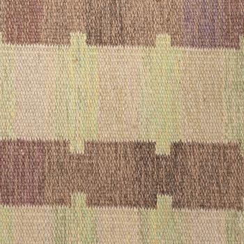 Judith Johansson, a carpet, "Hallandsåsen", flat weave, ca 245,5 x 171 cm, signed JJ.