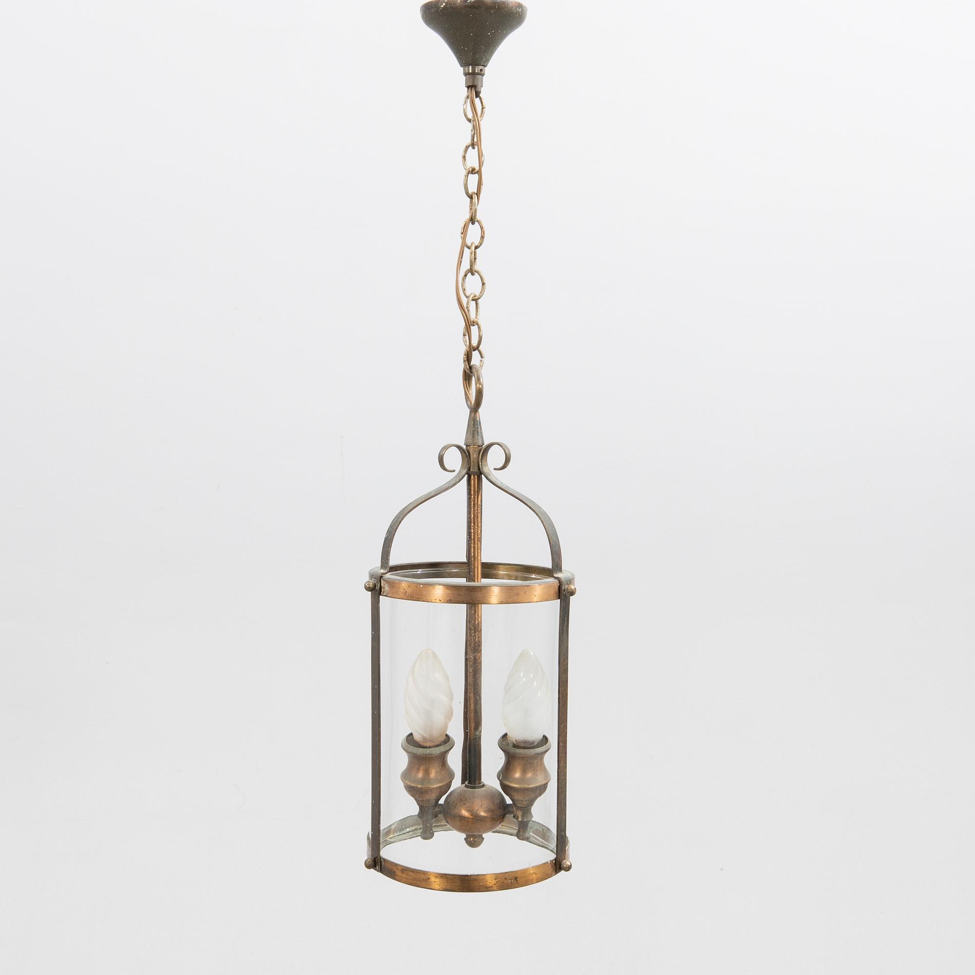 Ceiling lamp, France, 20th century.