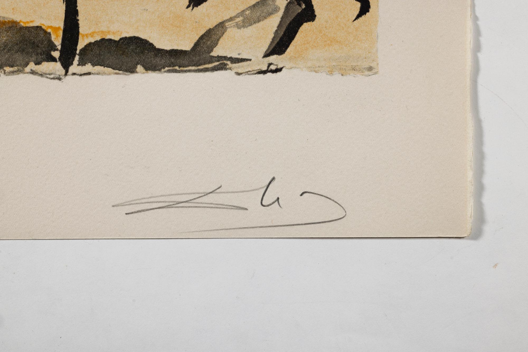 Salvador Dalí, "Carmen's Death" from "Carmen".