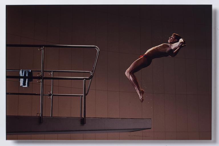 Viktor Fremling, From the series "The Diving Swede", 2012.