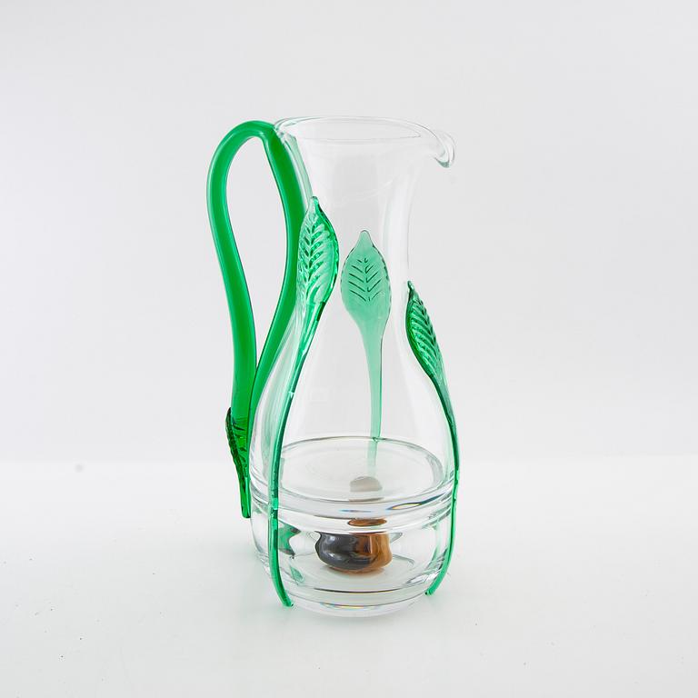 Ernst Billgren, kanna, glas, "New Friends", Kosta Boda, 2000-tal.