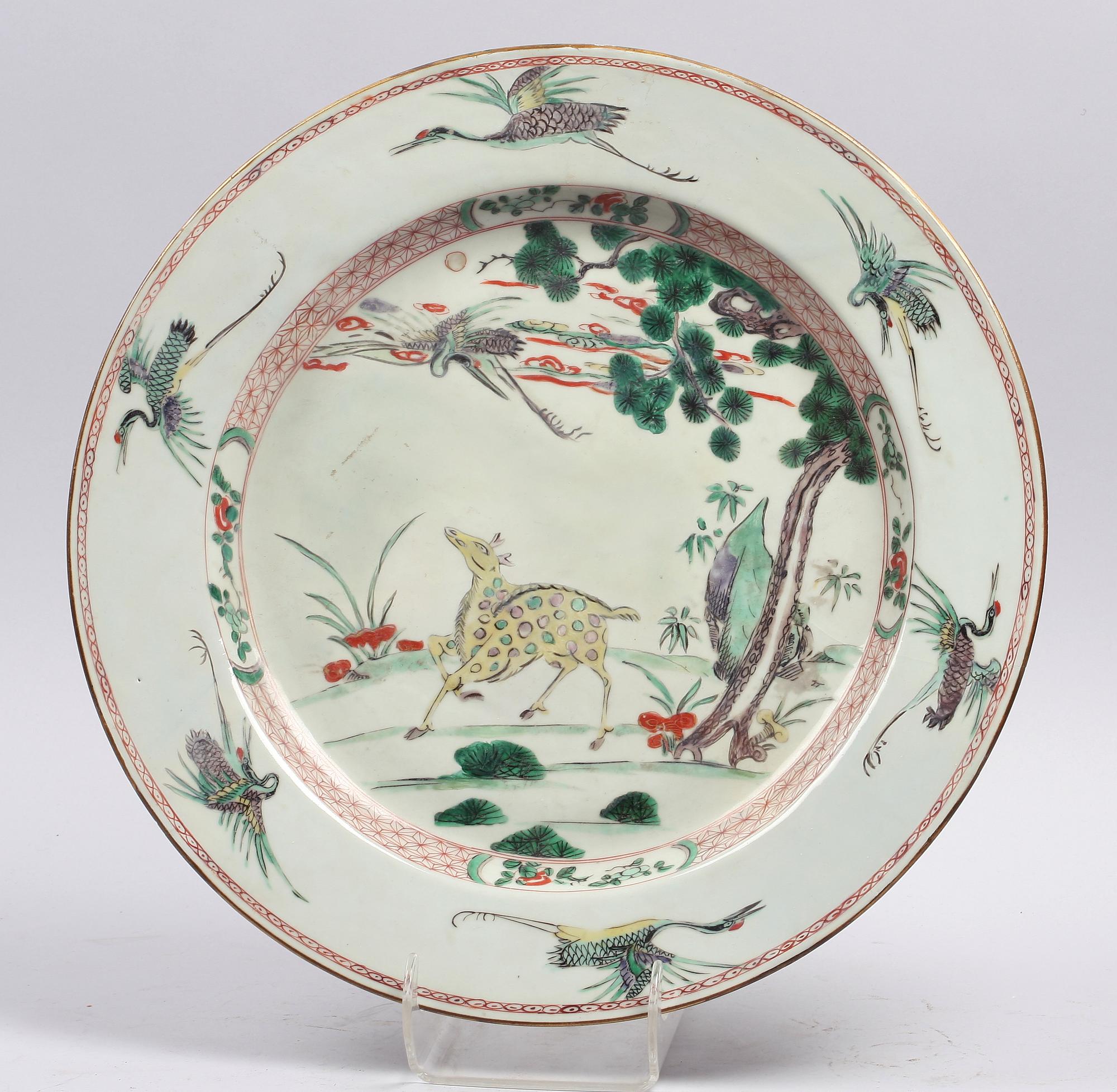 FAT, porslin. Kina, 1700-tal.