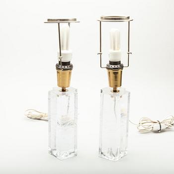TIMO SARPANEVA, bordslampor ett par "Arkipelago". För Iittala 1960-tal.