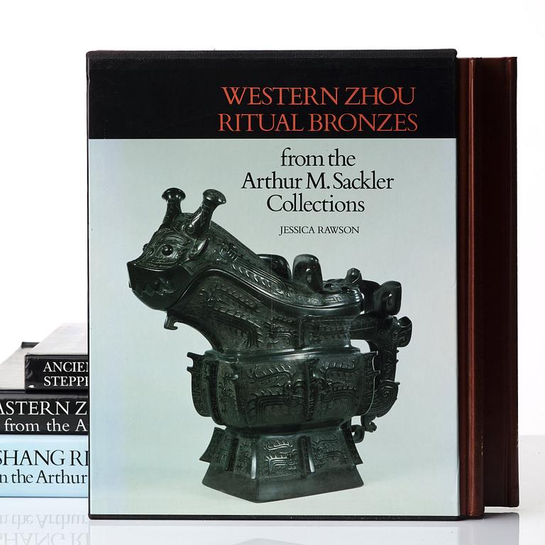 A set of five books about the Arthur M Sackler Collection.