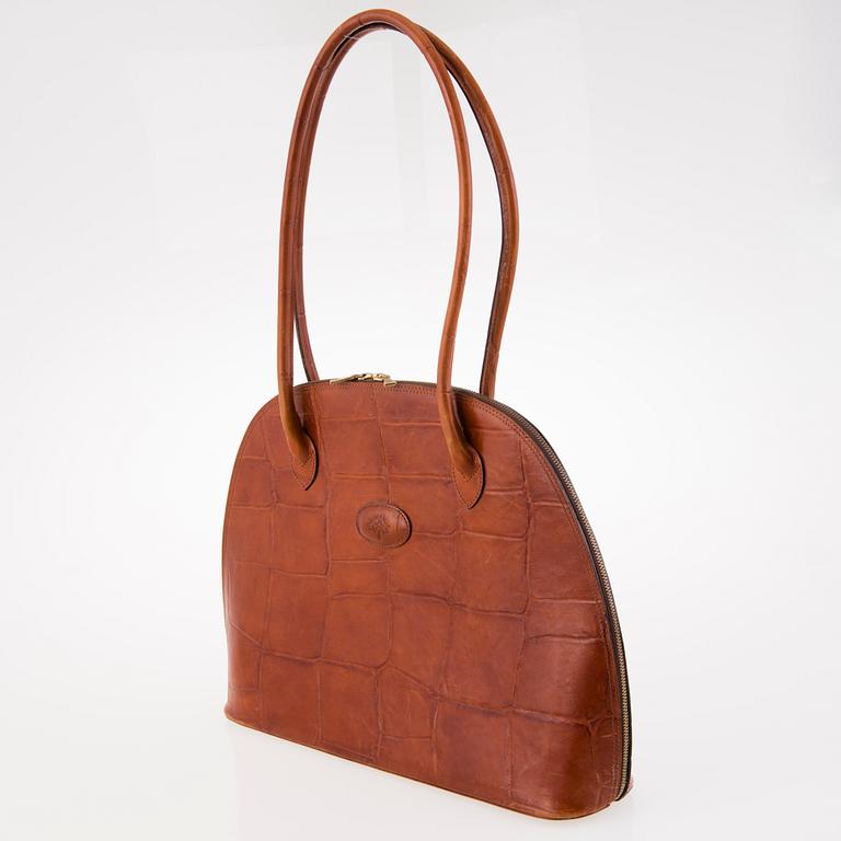 MULBERRY 1990s Congo Leather Shoulder Bag.