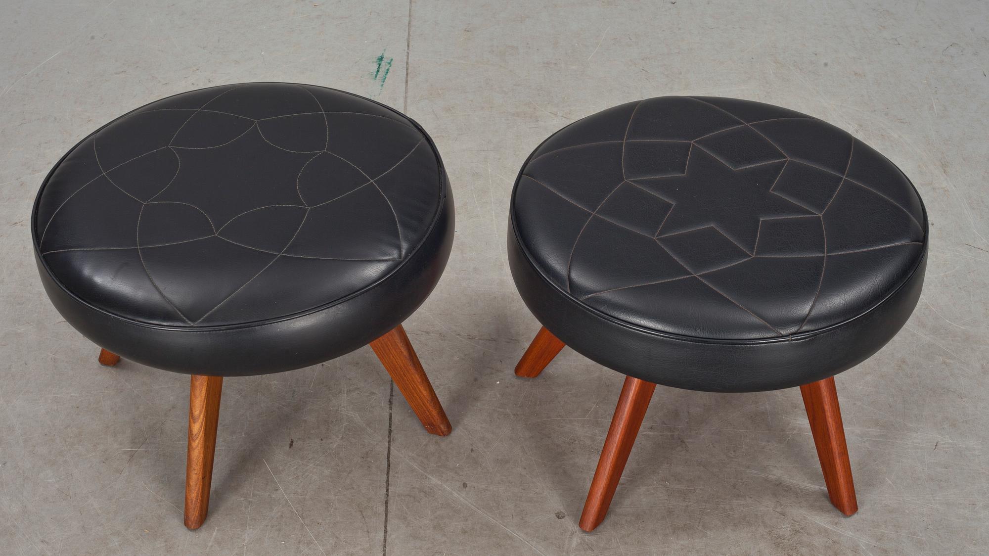 FOTPALLAR, ett par. 1960-tal.