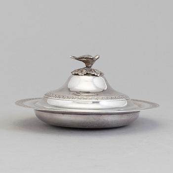 A silver bowl from the Ottoman empire, probably. Total weight 189 grams.