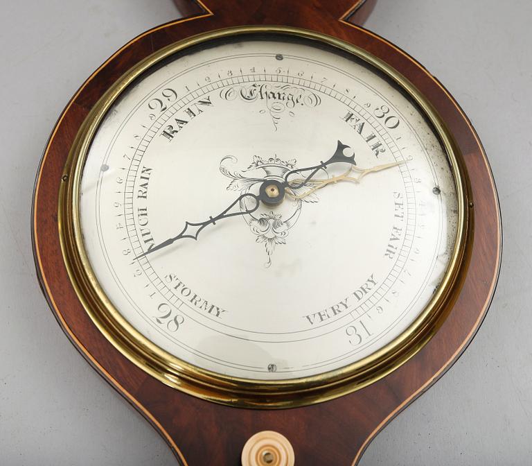 BAROMETER, C Tochette Aberdeen, sent 1800-tal.