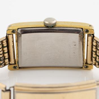 Eterna, "Tank", wristwatch, 22 x 38 mm.