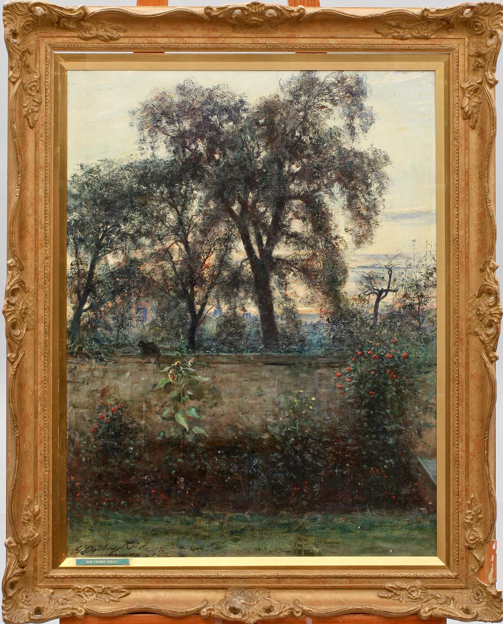 GEORGE OGILVY REID, olja på duk, sign och otydl dat 1879.