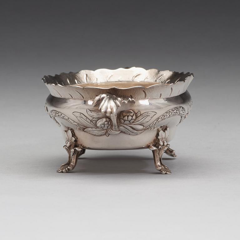 A Swedish 18th century silver bowl, mark of Daniel Elfbom, Gävle 1783.