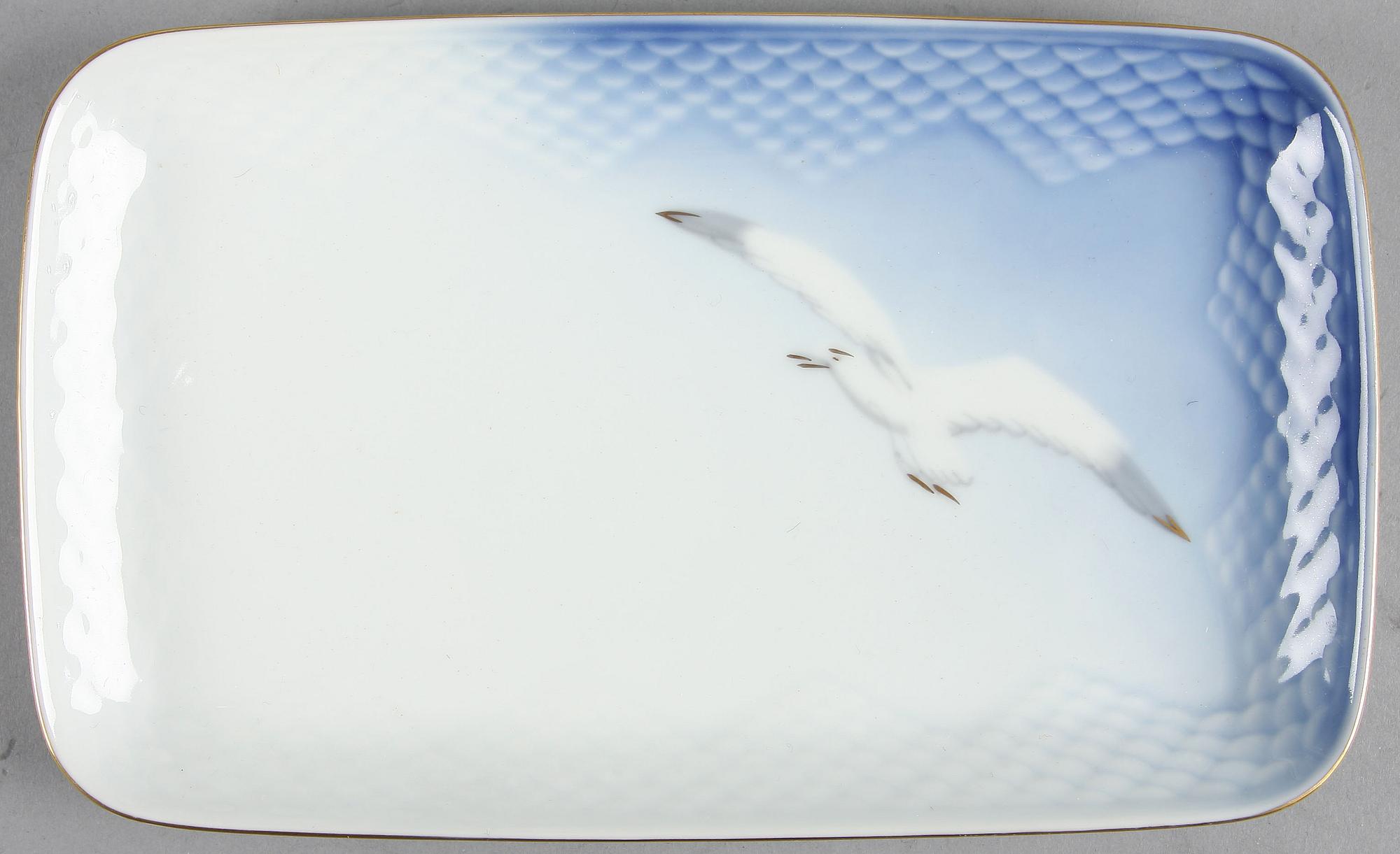 MATSERVIS, 56 delar, porslin, "Blå Måsen", Bing & Gröndahl.