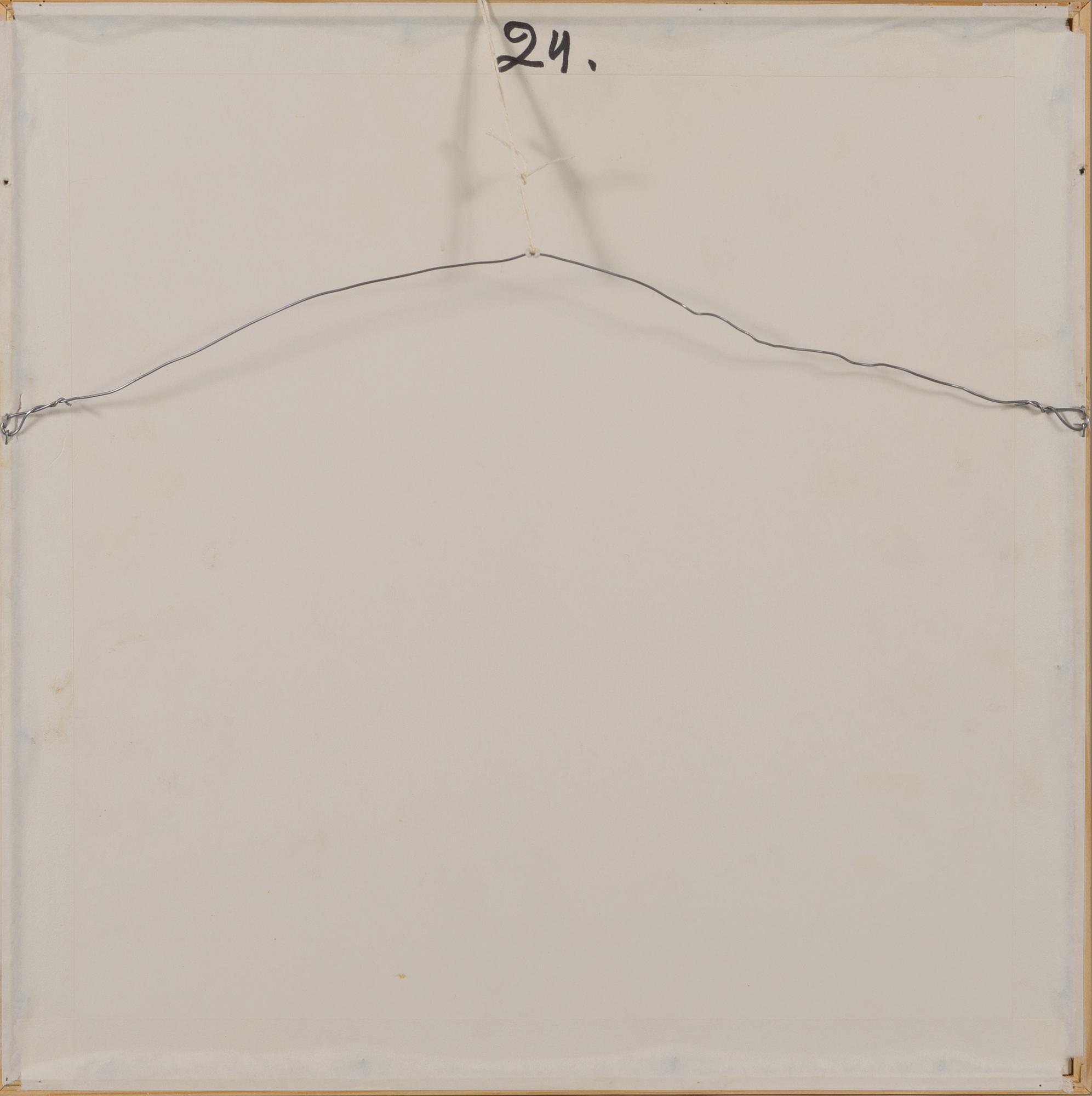Carolus Enckell, blandteknik, monogramsignerad.