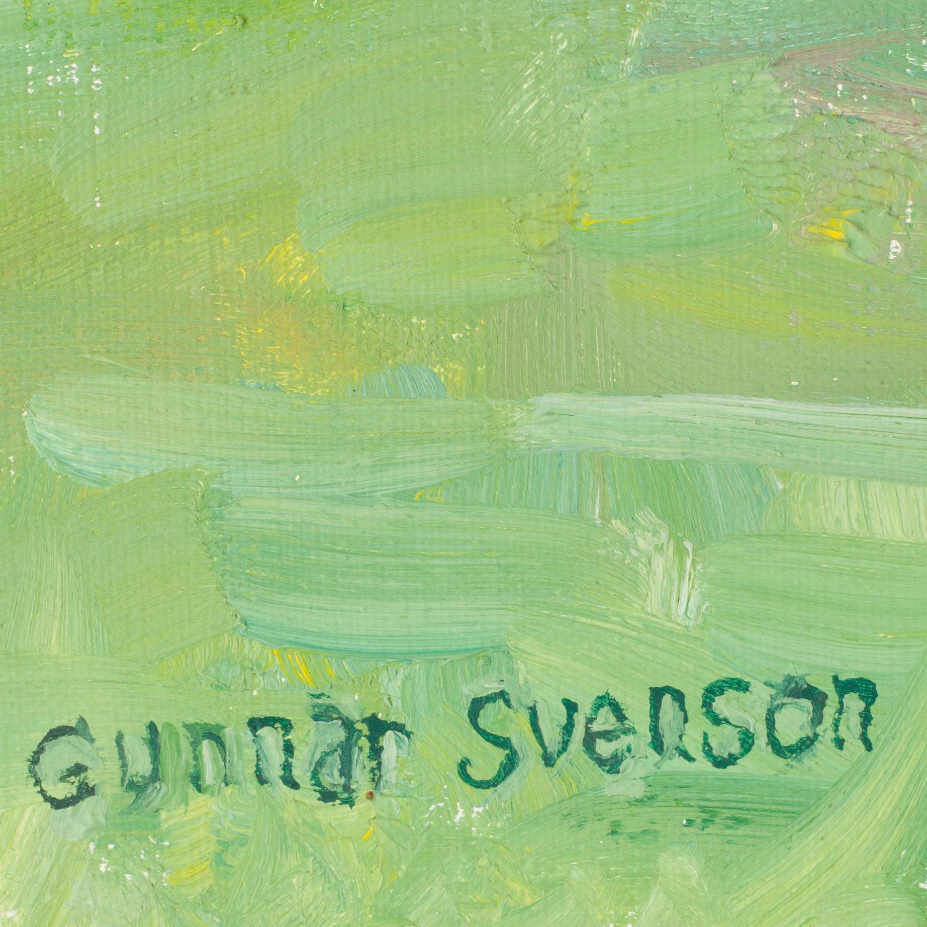 GUNNAR SVENSON, olja på duk, signerad.