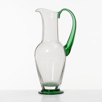 Gunnar Cyrén, eleven 'Nobel' glass service pieces, Orrefors.