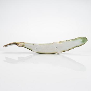 Sven Wejsfelt, veistos, massasigneerattu S W, Gustavsberg, 1900-luvun loppu.