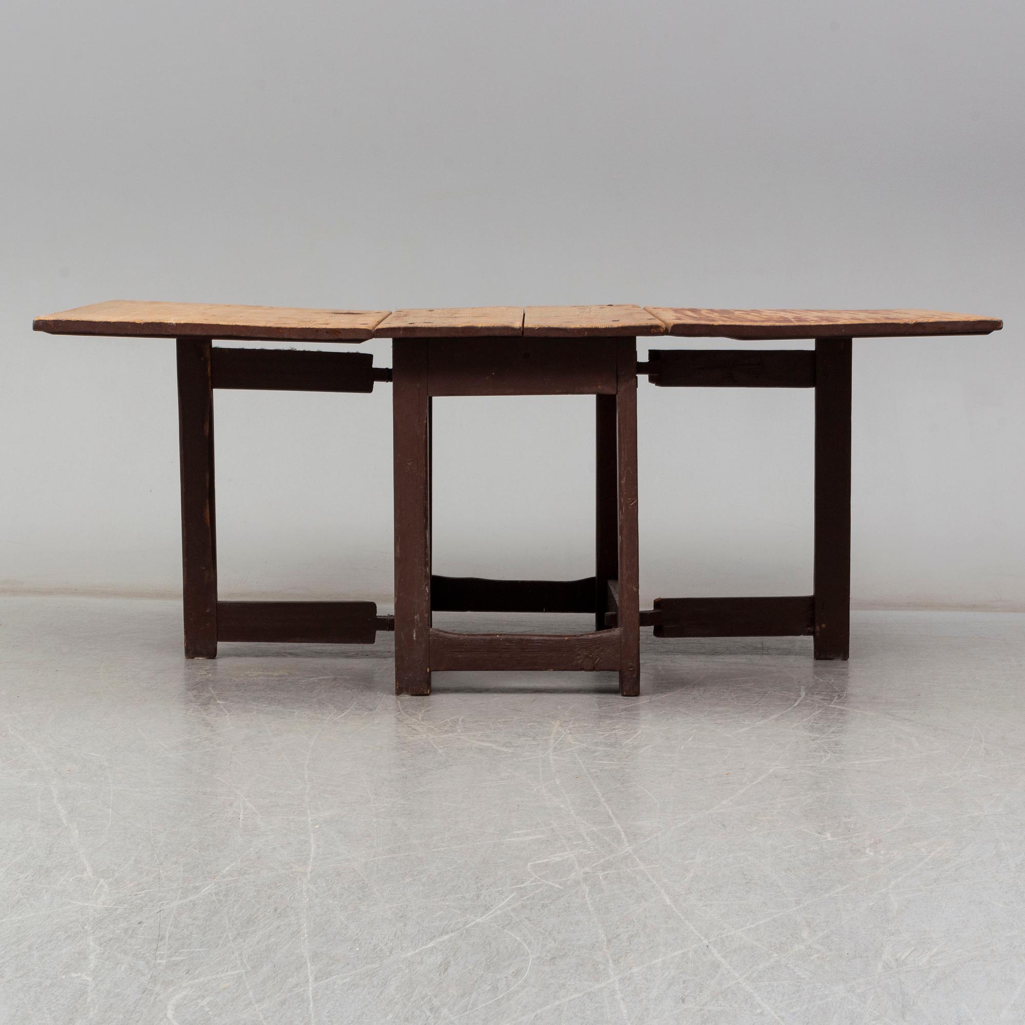 SLAGBORD, 1800-talets mitt.