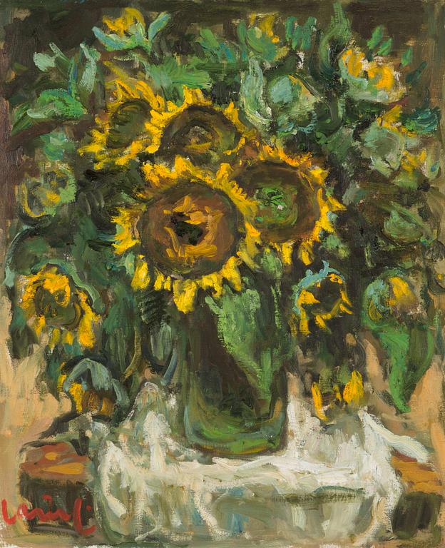 Olavi Laine, oil on canvas, signed.