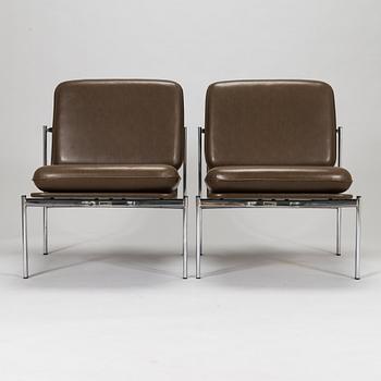 Ilmari Tapiovaara, Two 1960's lounge 'Kiki' chairs for Merivaara.