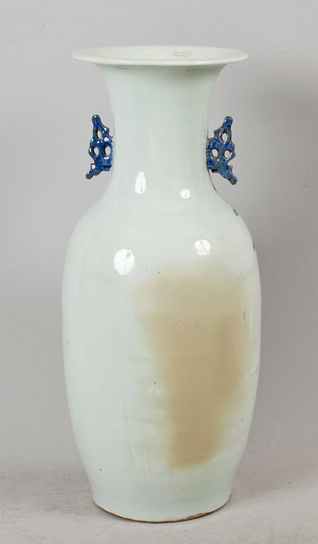 URNA, porslin, Kina, 1800-tal.