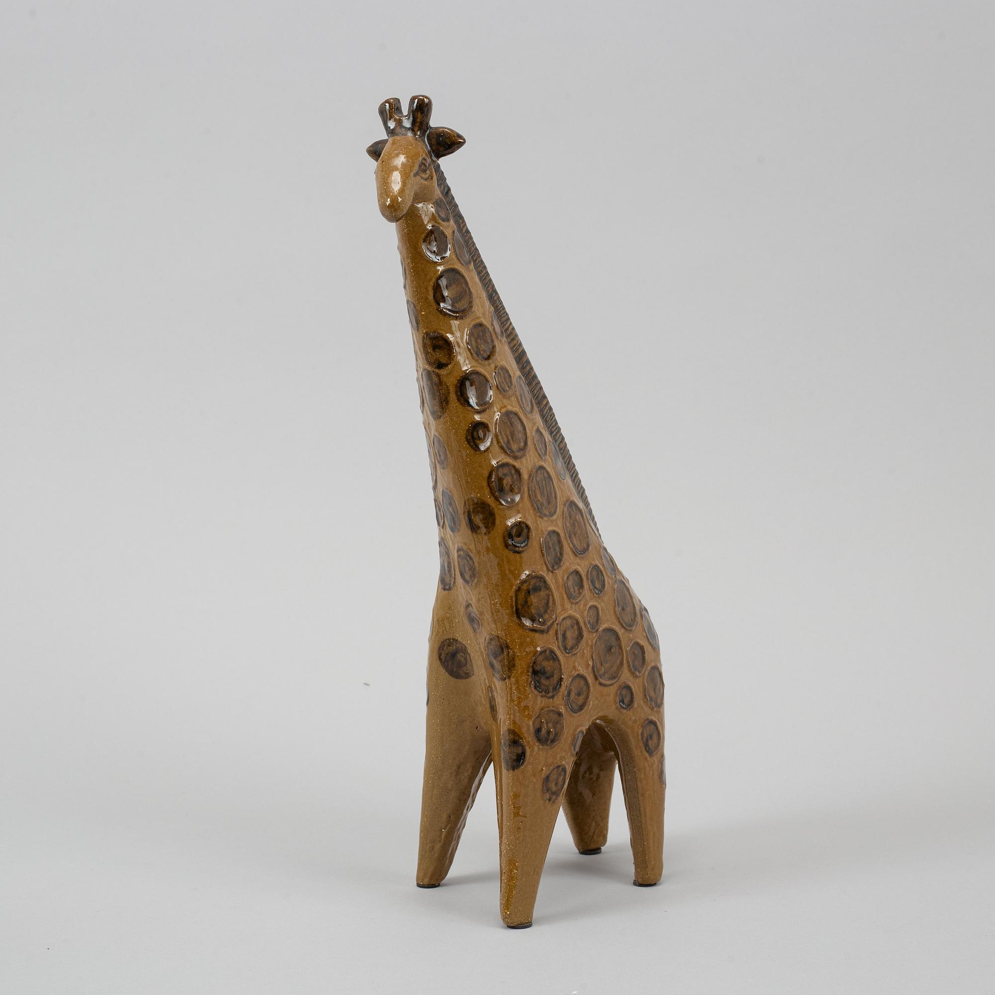 Lisa Larson, a group of six stoneware figurines, including K-Studion, Gustavsberg.