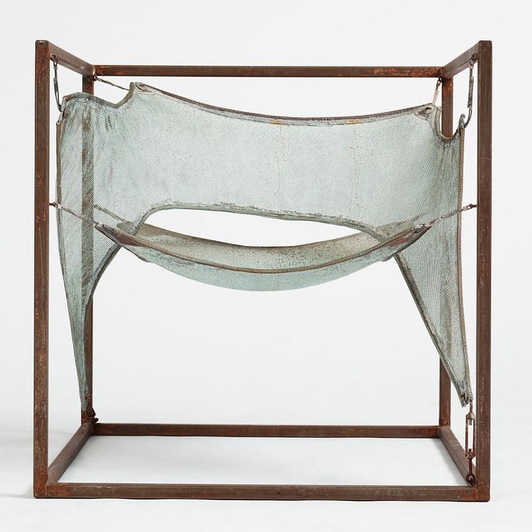 Sigurdur Gustafsson, an easy chair / sculpture, 'Wind', ed. 25/33, Källemo, Sweden, post 2003.