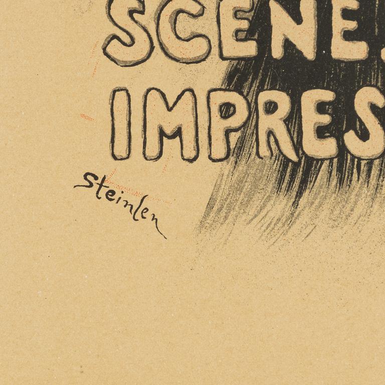 Théophile Steinlen, "Scènes Impressionistes".