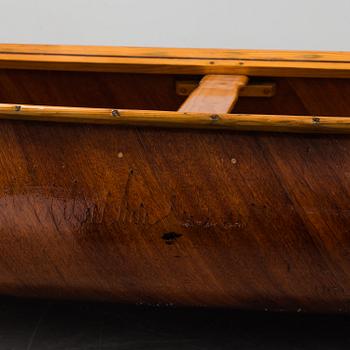 A CANOE. Manufactured by ABC, Kungälv (AB bröderna Claesson). 1960s. Signed with label.