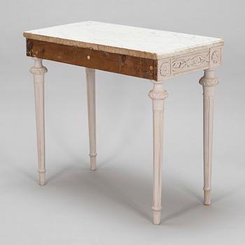 A late 18th century Gustavian console table Stockholm.