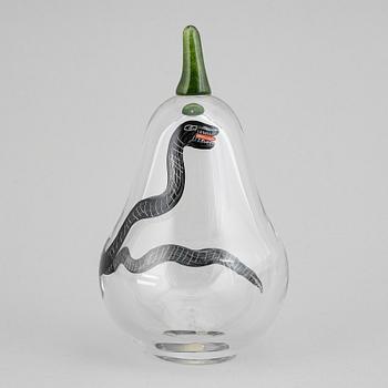 Ulrica Hydman-Vallien, skulptur, glas, Kosta Boda, Studio Edition, signerad och 55/250.