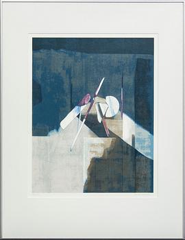 Anders Österlin, , 2 signed and numbered colour serigraphs 29/95 and 124/125.