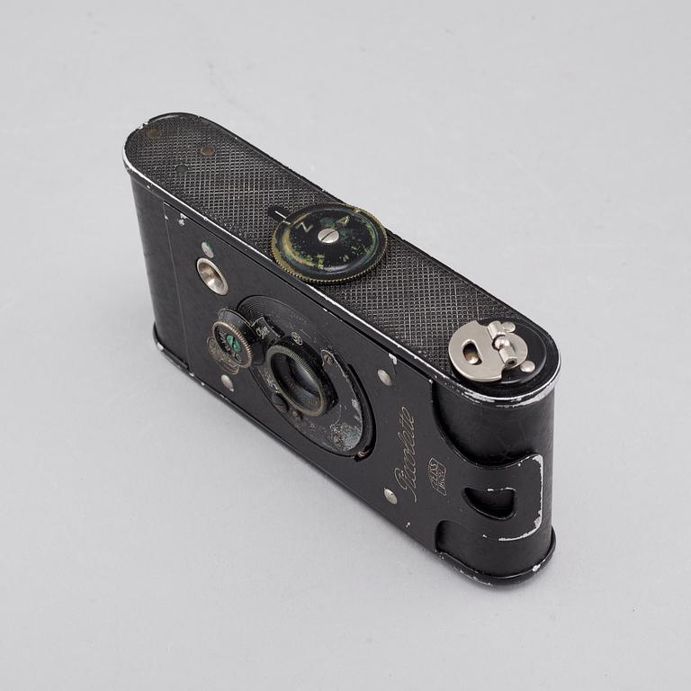 KAMERA, "Piccolette", Zeiss- Ikon, Contessa- Nettel Piccolette, 1900-talets första hälft.