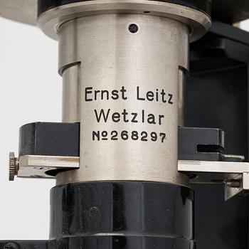 Ernst Leitz Wetzlar, Polarizing microscope, 2nd quarter of the 20th century.