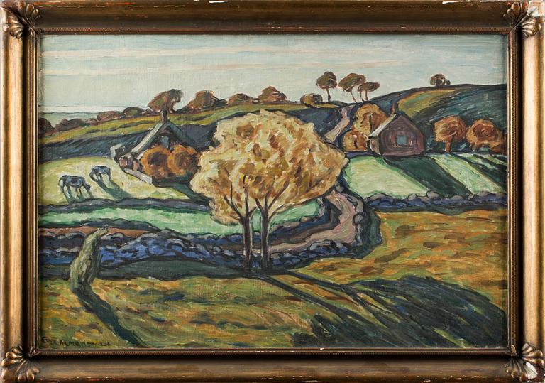 ESTER ALMQVIST, olja på duk, signerad och daterad -24?.