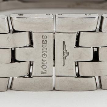 LONGINES, EFC, armbandsur, 26,5 x 30 mm.
