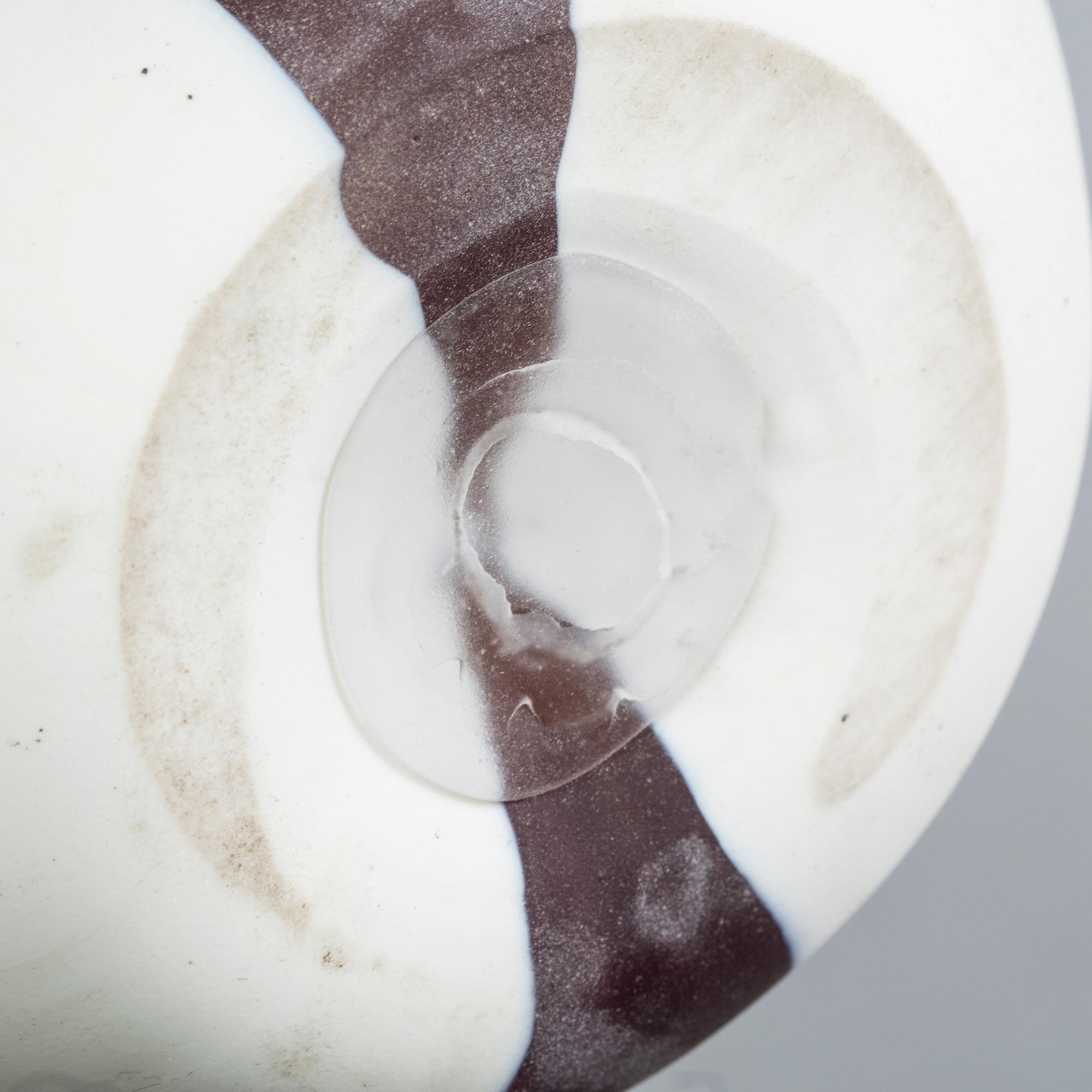 A VITTORIO FERRO MURRINE GLASS VASE FOR FRATELLI PAGNIN, 1990-2000.