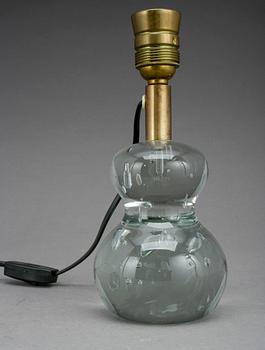 BORDSLAMPA, glas, Josef Frank, Svenskt Tenn. Modell 1819-3.